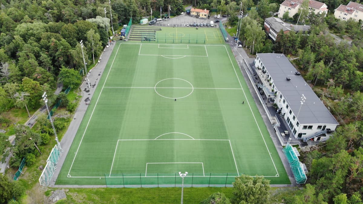 Hammarby Fotboll sparer tid, kostnader og energi med Guard Field Smart