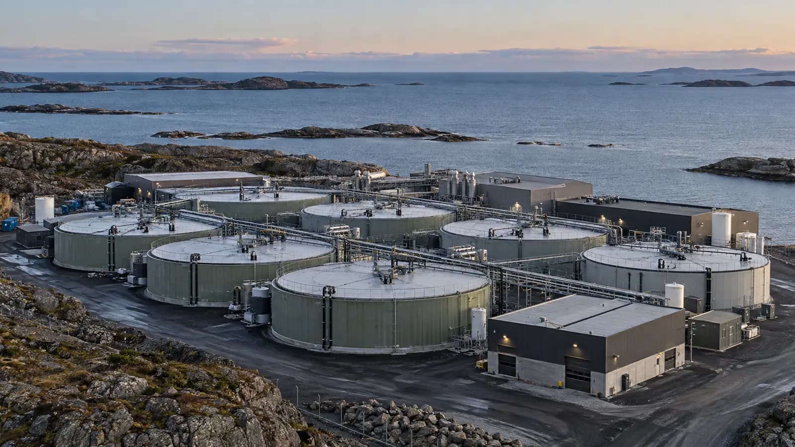 Land based aquaculture facility